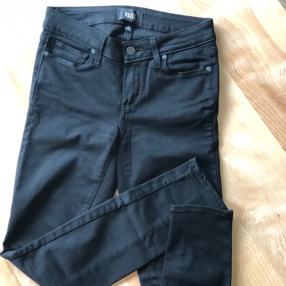 Paige Verdugo Ultra Skinny (BLACK) Size 25 - Picture 3 of 3